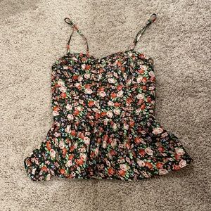 Floral tank top